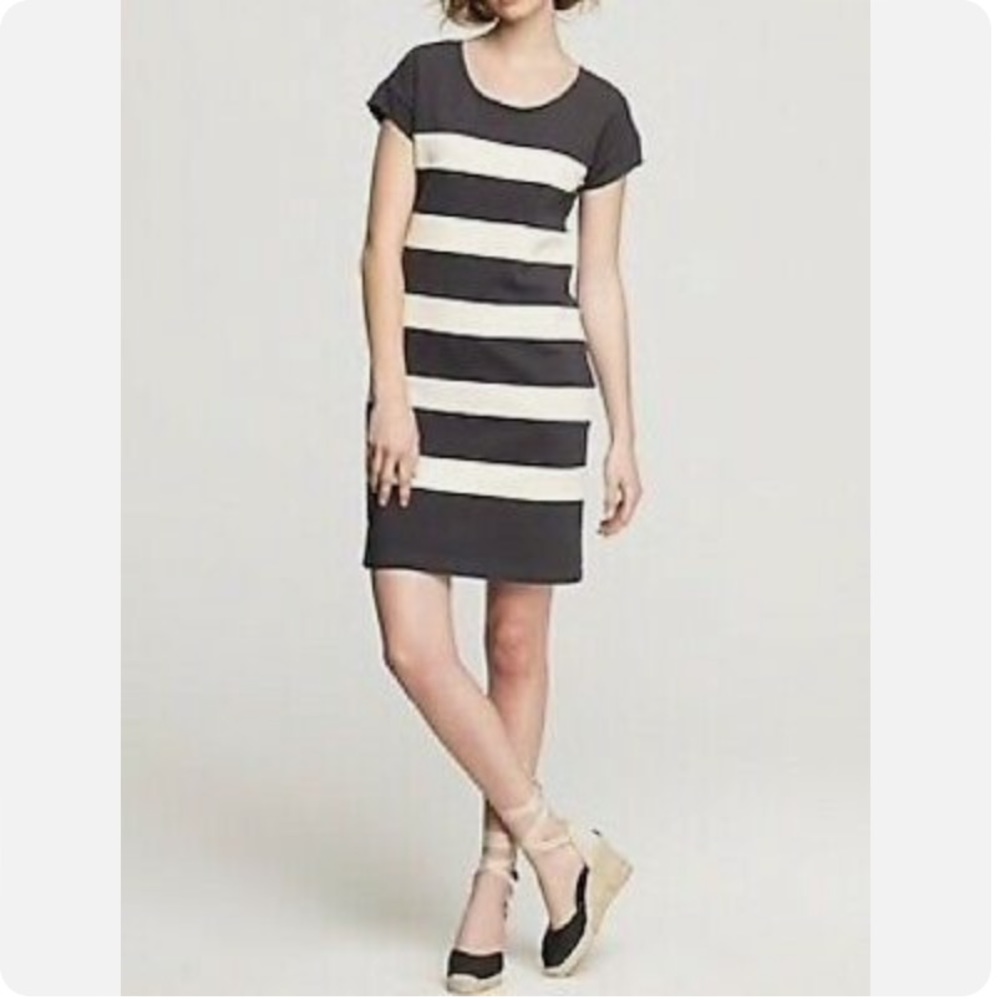 J.Crew Rowboat Striped Dress